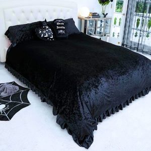 Sinister Snooze Velvet Duvet Cover and Pillowcases